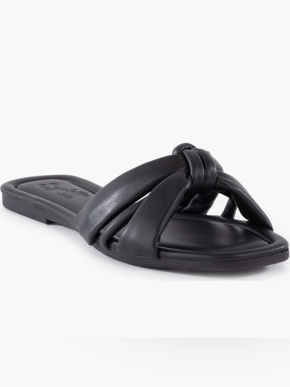 New Womens Seychelles Cool Off Black  Slide Sandals Size 10 NIB